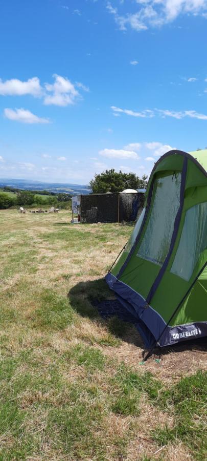 Summit Camping Kit Hill Cornwall Panoramic Views Grass Pitch From 15Pn Or Bella Bell Tent 75Pn Callington Exterior foto