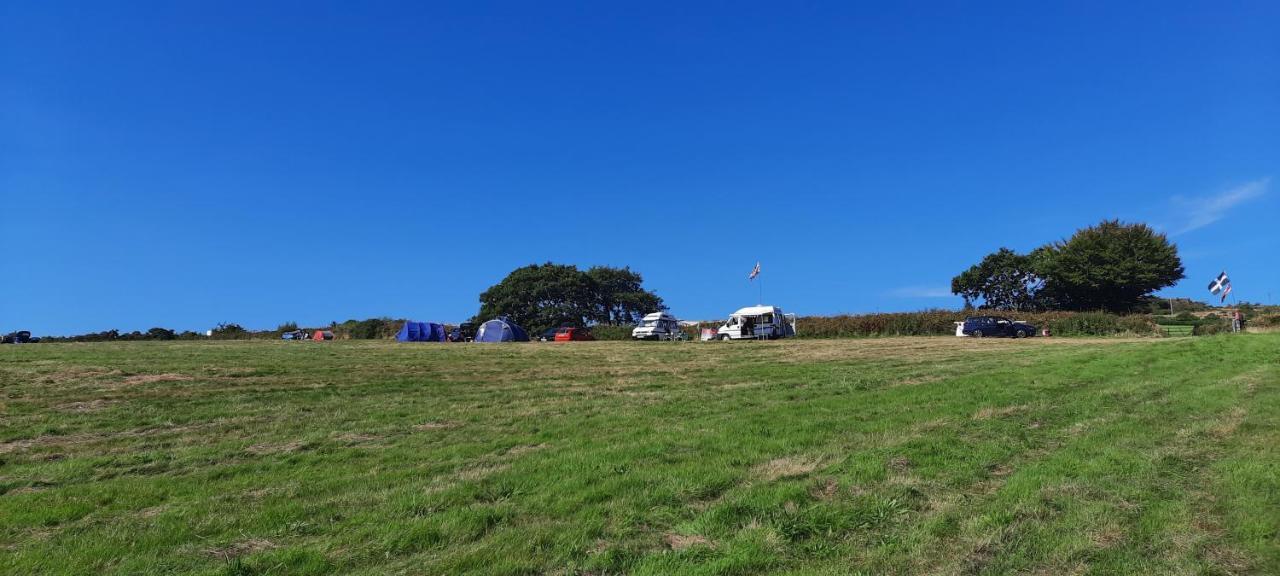 Summit Camping Kit Hill Cornwall Panoramic Views Grass Pitch From 15Pn Or Bella Bell Tent 75Pn Callington Exterior foto